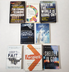 Dr David Jeremiah Books Lot Of 8 Christian Theology Prophecy Church Library Set
