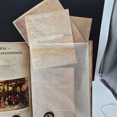 Founding Fathers The Shaping of America Contains Rare Removable Document Copies.