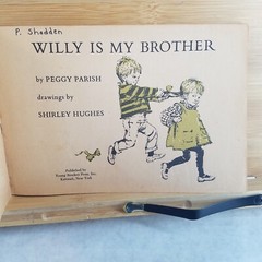 Lot of 2 1960s Young Readers Softcovers – I Read Signs & Willy is my Brother