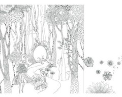 ‘Pandora’ Color Therapy Anti Stress Coloring Books for Adult Relaxation 80 Pages
