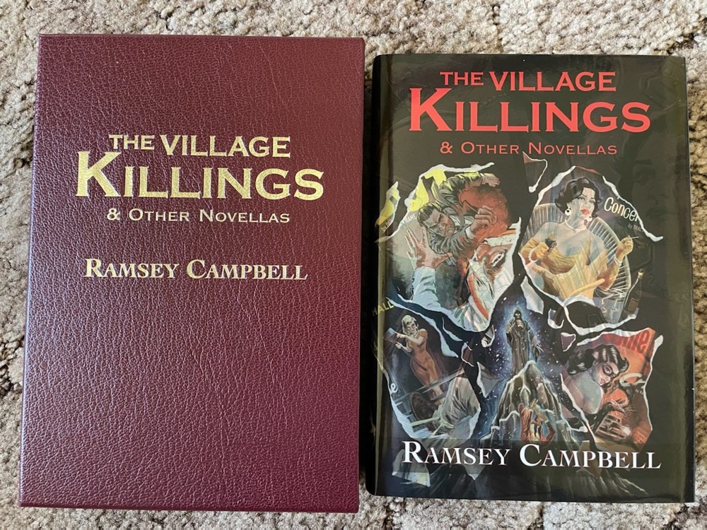 THE VILLAGE KILLINGS & OTHER NOVELLAS Ramsey Campbell 100 copy SIGNED/NUMBERED