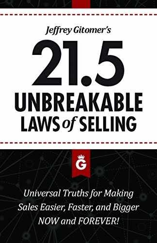 Jeffrey Gitomer’s 21.5 Unbreakable – Hardcover, by Gitomer Jeffrey – Very Good b