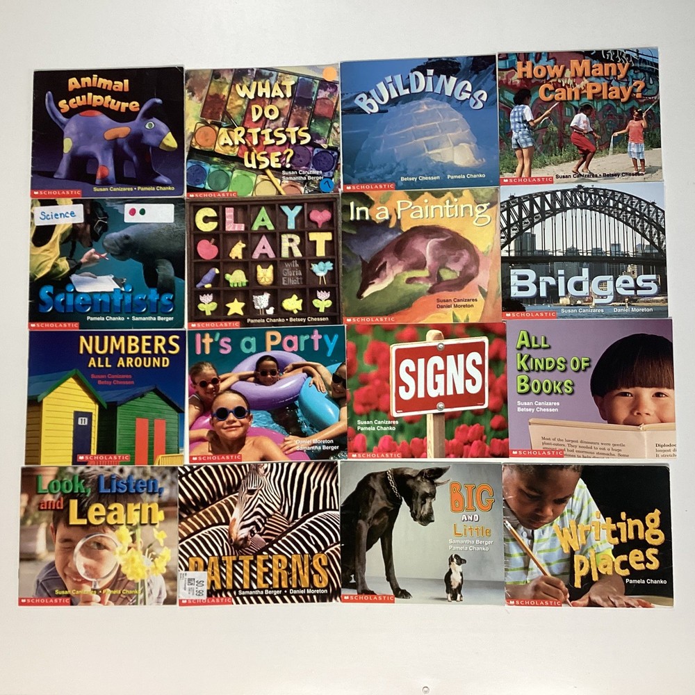 Emergent Readers Learning Centers Scholastic Kindergarten 1st Grade 16 Book Lot