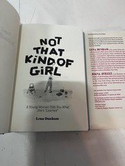 Not that kind of girl: WHAT SHE LEARNED by Lena Dunham HCDJ random house 2014