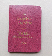Pocket sized: Declaration of Independance & Constitution – 2019 CATO Inst – red