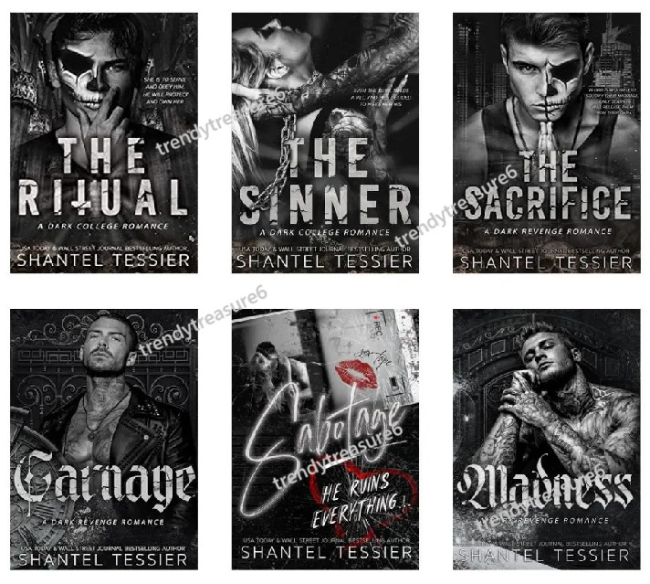 Ritual 6 book Set by Shantel Tessier Paperback Brand New book Free Shipping..