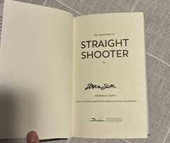 ESPN’s Stephen A. Smith Signed Autographed Book Straight Shooter 1st Edition