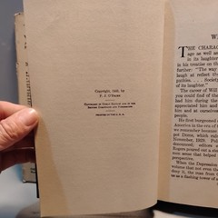 WILL ROGERS: „Ambassador of Good Will .. ” HC 1935 by P.J. O’BRIEN – scarce DJ