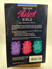 The New Student Bible by Zondervan Staff 1992 Trade Paperback