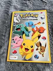 Bendon Pokémon Advanced Coloring Book – 40 pages