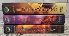 The Kane Chronicles Complete Set 1-3 HC/DJ 1st Ed, 1st Print Rick Riordan Disney