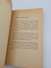 The UFO Experience A Scientific Inquiry J. Allen Hynek 1975 Paperback 3rd Print