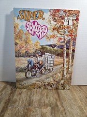 Vtg SUPER SEX TO SEXTY #1 Adult Humor Giant Comic Book Cartoon Magazine 1969