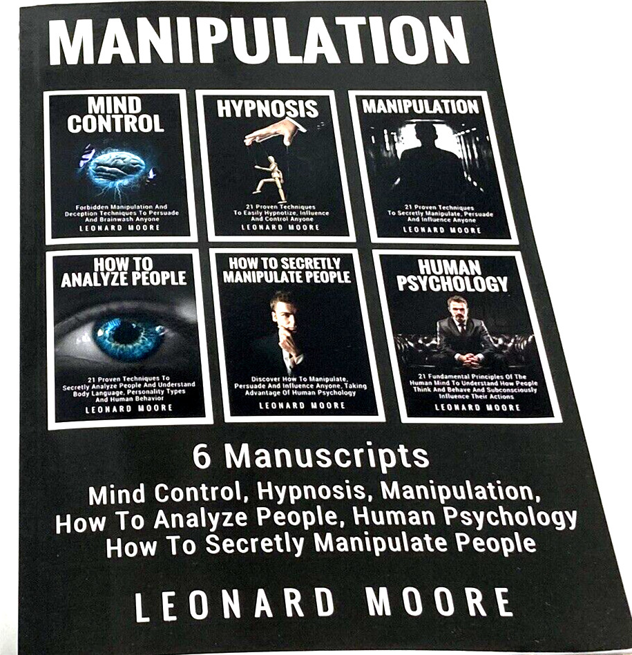 preowned, MANIPULATION (6 manuscripts) MOORE, 396 pages, 2018, VGC
