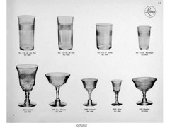 Libbey ^Redux^ American Brilliant Cut Glass and engraved catalog/book Amberina