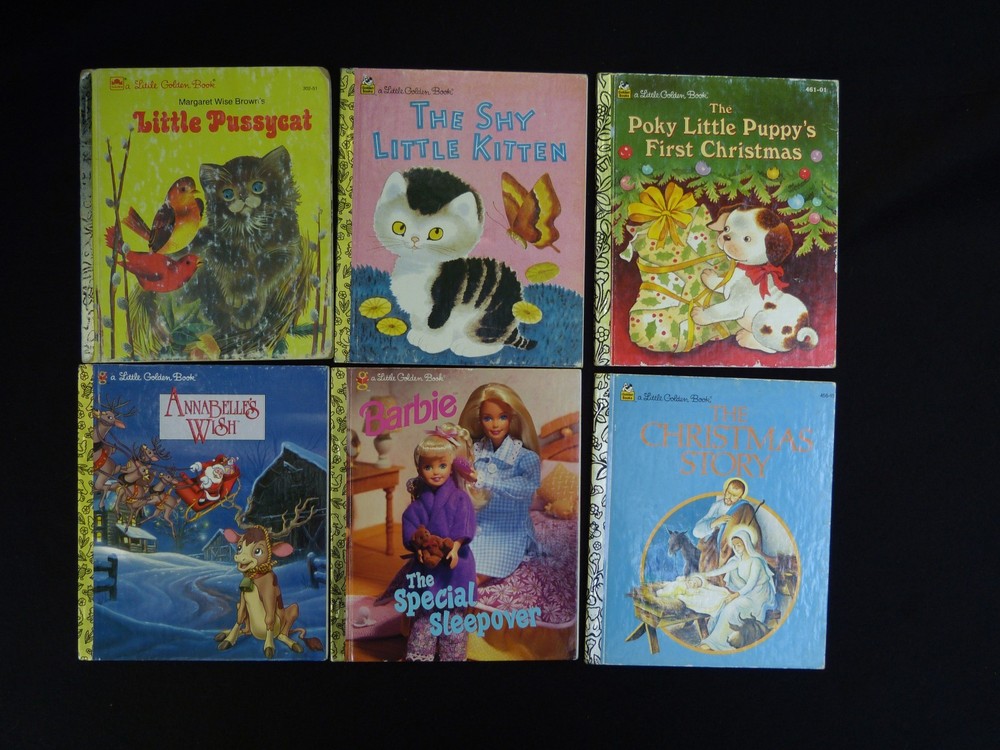 Little Golden books lot BB,12 different, some vintage, see pictures, most v good