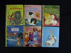 Little Golden books lot BB,12 different, some vintage, see pictures, most v good