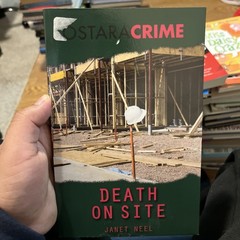 Death on Site by Janet Neel Trade Paperback Mystery Fiction 2015 212 Pages
