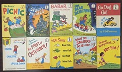 Dr. Suess Bright and Early I Can Read Beginners Books Lot of 60 HC