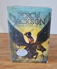 Percy Jackson and the Olympians 5 Book Paperback Boxed Set Poster Rick Riordan