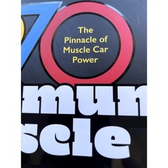 1970 Maximum Muscle HC Coffee Table Book Ford Mercury Boss 429 Mustang