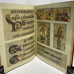The Book of Kells Francoise Henry, w/Slipcase, 1974 First American Edition