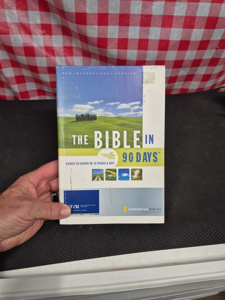 The Bible in 90 Days: Cover-to-Cover in 12 Pages a Day (NIV) / 2005 Hardcover