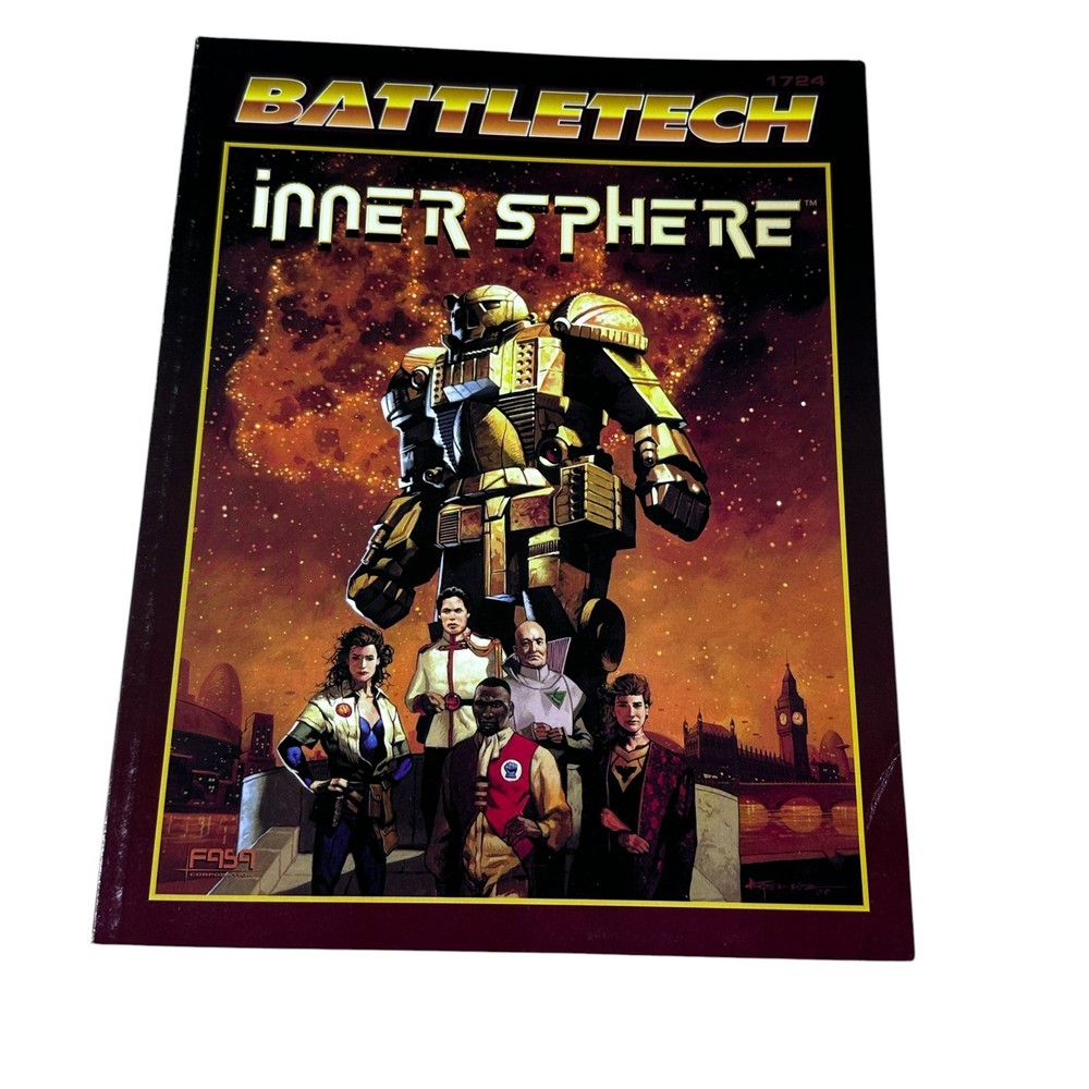Battletech Inner Sphere Source Book. FASA # 1724, Pub. 2000 Mechwarrior Minis