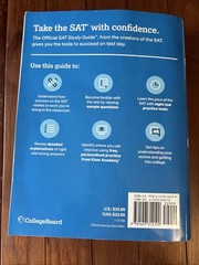 The Official SAT Study Guide College Board Test Prep Exam Practice Book