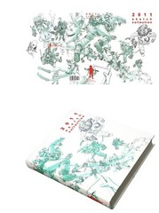 Kim Jung Gi Art Book Original Sketch Collection 2011 + Free Flyer Korean