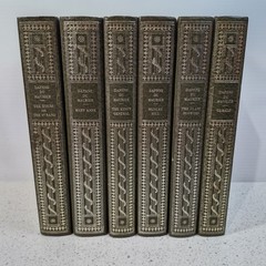 Daphne Du Maurier x6 Novel Collectable Hardcover Heron Vintage Embossed Gold Lot