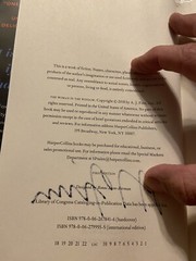 SIGNED The Woman in the Window By A.J. Finn 1st Printing First Edition 2018 HCDJ