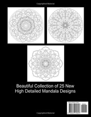 Mandala Coloring Book for Adults: Easy Mandala Coloring Books for Adults