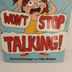My Parents Won’t Stop Talking! (HB)by Hunsinger & Walden (Roaring Brook, 2022, P