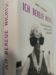 ART HISTORY Peggy Guggenheim Ich Bereue Nichts! I REGRET NOTHING! IN GERMAN: BIO