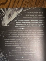When The Moon Hatched By Sarah A Parker~2024~Fantasy World Romance~Paperback~VGC