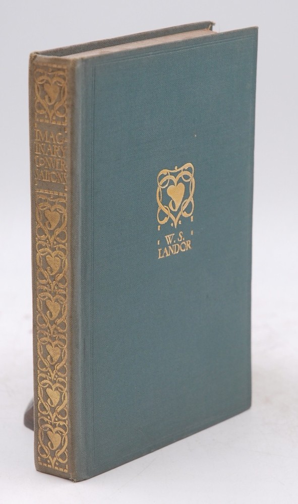 Imaginary Conversations – Walter Savage Landor Gresham Publishing Company Hardco