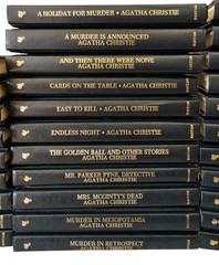 (LOT OF 42) The Agatha Christie Mystery Collection Books Mixed Years & Titles