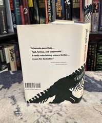 Jurassic Park – Michael Crichton (1990, Hardcover) First Edition/8th Print, G