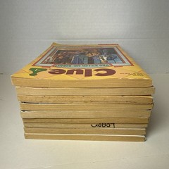 Lot of 9 Vtg. CLUE (1,3,4,8,10) & CLUE Jr. (1,3,5,6) A.E Parker Books 1990s
