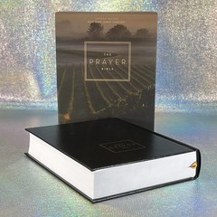 NKJV The Prayer Bible: Pray God’s Word Cover to Cover Black Hardcover Red Letter