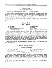1927 Photoplay’s Cook Book 100 Favorite Recipes Of The Stars 44 Pages