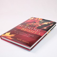 SIGNED No Burning Bushes Discovering God In The Ordinary Hardcover Kathy Marotta