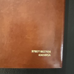 Bible NCV Giant Print Reference by Thomas Nelson: Bonded Leather—VERY GOOD