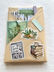 Blind Date With A Book Bookish Gift Bookmark Stickers fiction mystery Book Lover