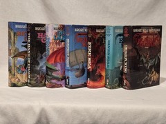 Death Gate Cycle Complete 7-Book HC Set Weis Hickman 1st Editions Dragon Wing