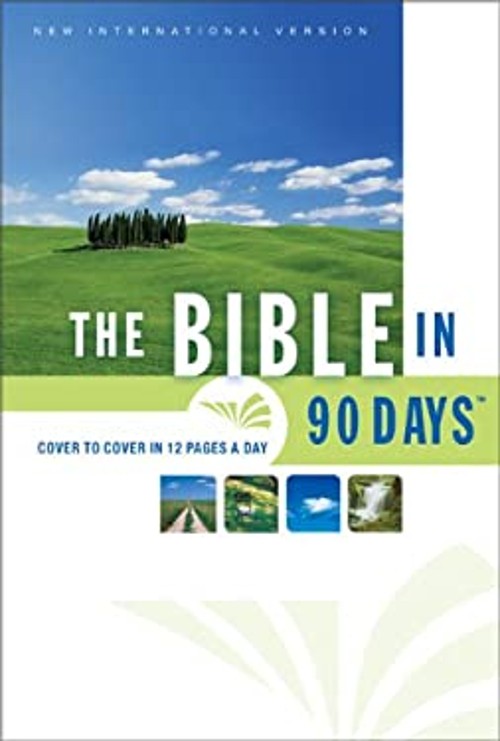 Bible in 90 Days : Cover to Cover in 12 Pages a Day Hardcover