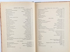 Kleine Anthologie Deutscher Lyrik (1947) Vintage German Poetry Collection