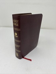 HCSB Large Print Compact Bible • Burgundy Bonded Leather (2005, Holman)