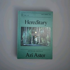 HEREDITARY SCREENPLAY BOOK Ari Aster A24 HARDCOVER 2020 horror